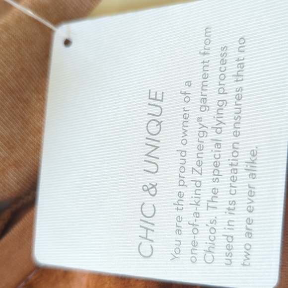 Chico's Zenergy Ombre Velvet Tunic 16 - Picture 15 of 16